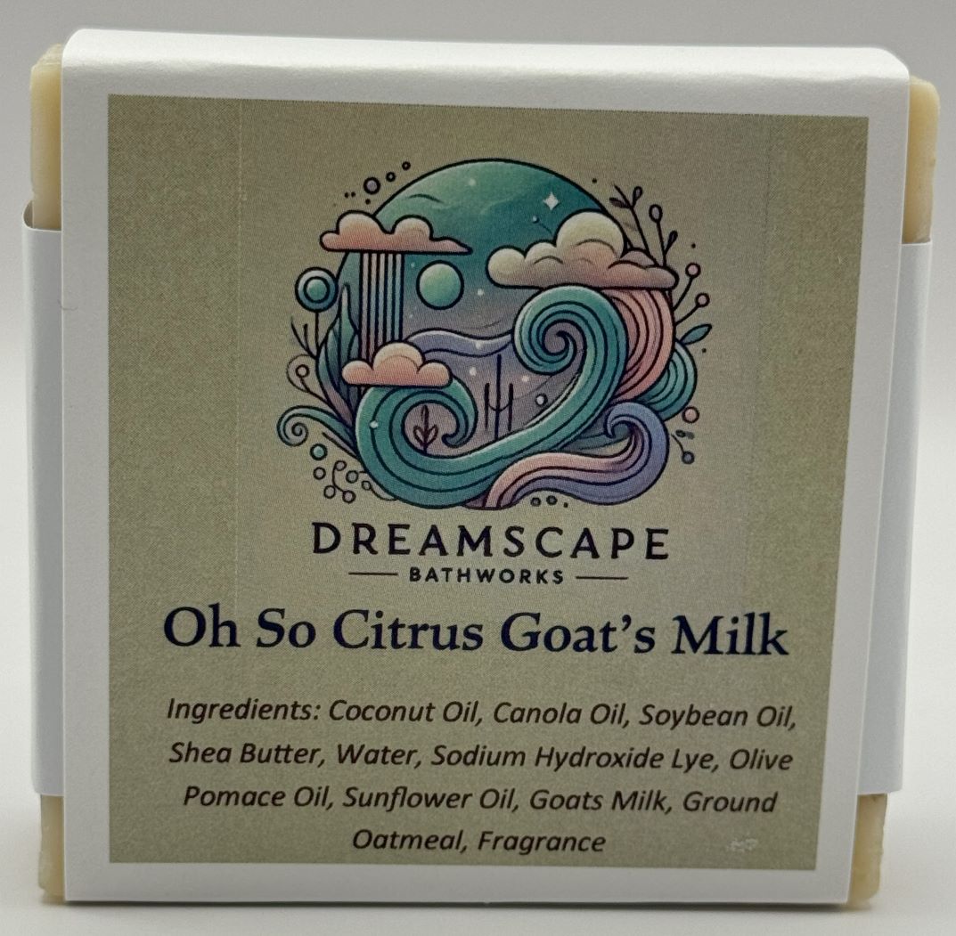 Oh So Citrus Goat Milk Bar Soap