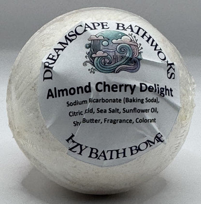 Almond Cherry Delight Bath Bomb