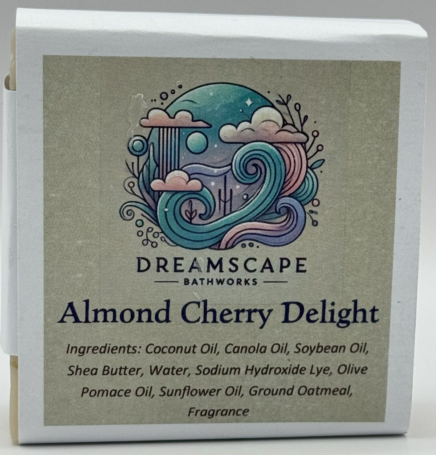 Almond Cherry Delight Bar Soap