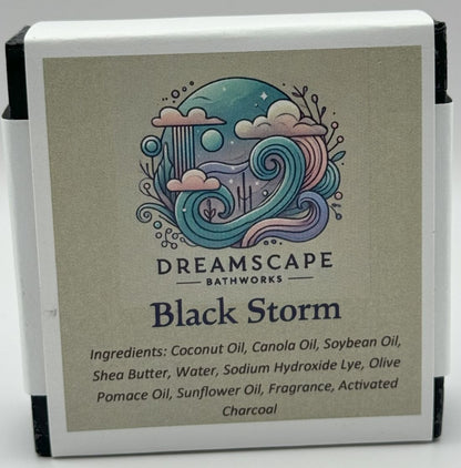 Black Storm Bar Soap