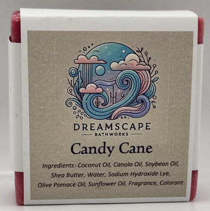 Candy Cane Bar Soap