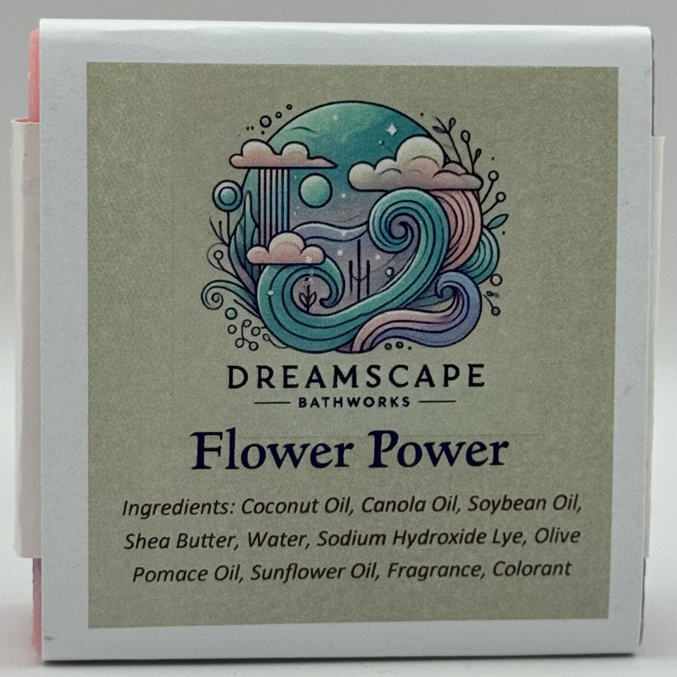 Flower Power Bar Soap