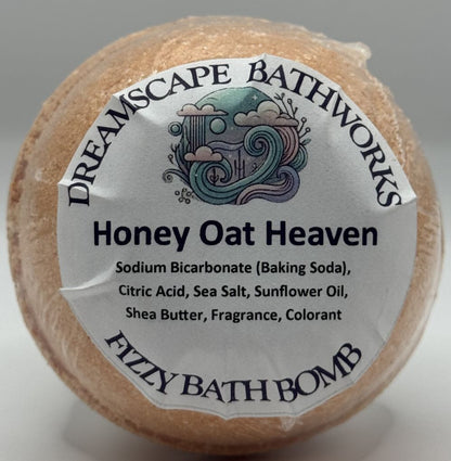 Honey Oat Heaven Bath Bomb