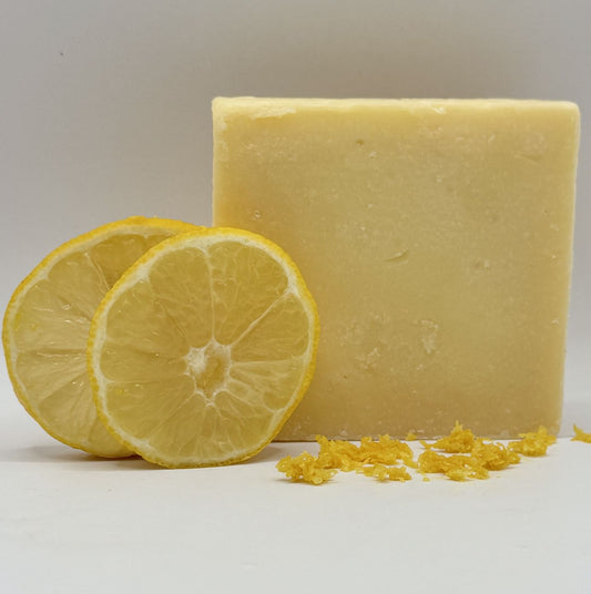 Lemon Zest Scrub Bar Soap