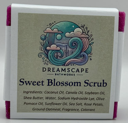 Sweet Blossom Scrub Bar Soap