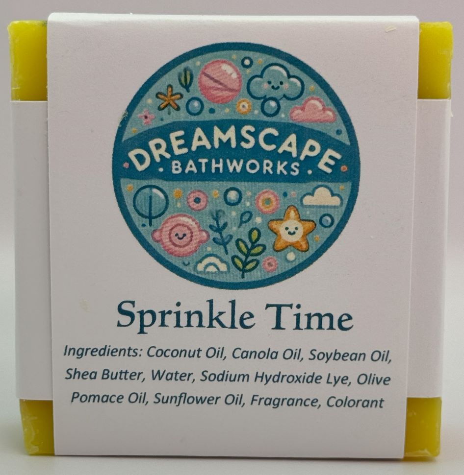 Sprinkle Time Kid's Bar Soap